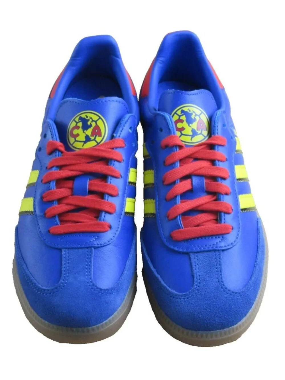 Adidas Men's Samba Licensed Club América Soccer Shoes Blue Sizes NIB KJ3531 - Picture 4 of 11